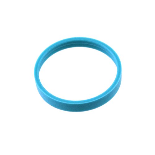 Bearing: External [0.136 W X 0.942 OD X 0.031 TH, Ø 0.940 Bore] Turcon, Blue, Ring