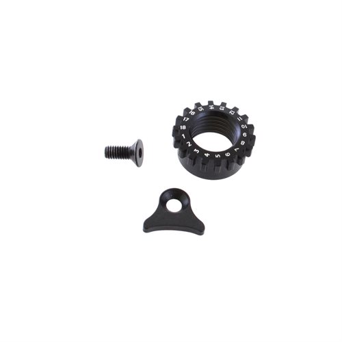 Service Set: 15QR Hardware (Contains: Axle nut, hold down, and set screw)