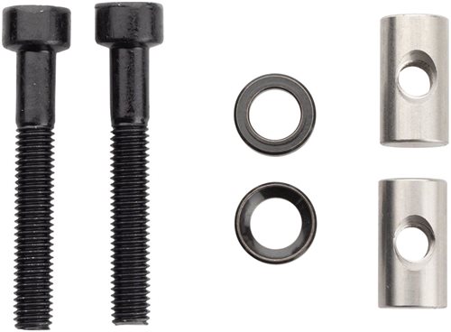 Kit: Transfer Saddle Clamp Hardware: Bolt, Pin & Washer, Pair