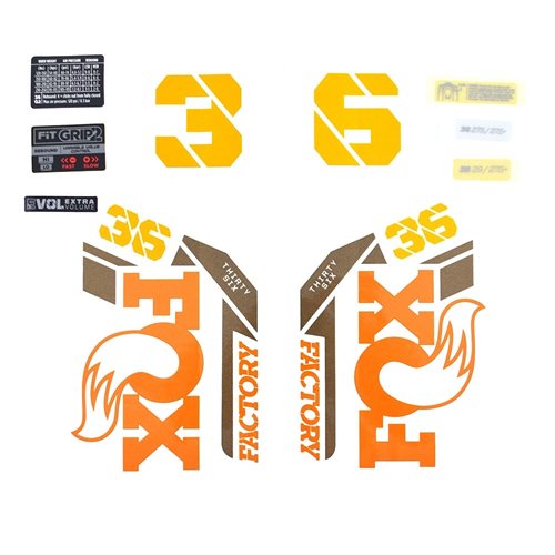Decal Kit: 2021, 36, F-S, Root Beer Float Logo, Root Beer Fork