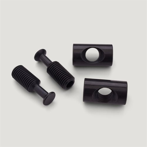 Kit: 2021 Transfer Saddle Clamp Hardware: Bolt & Barrel Nut, Pair