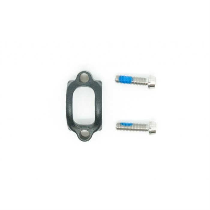 (Matte black) Master cylinder clamp and screws