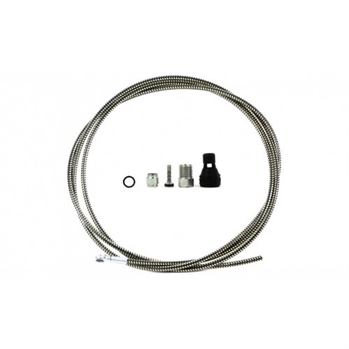 200 cm Complete hydraulic hose (Kevlar)Tubo olio 200 cm completo (Kevlar)