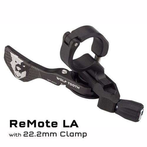Wolftooth LA Dropper Remote 22,2mm Handlebar Clamp Black